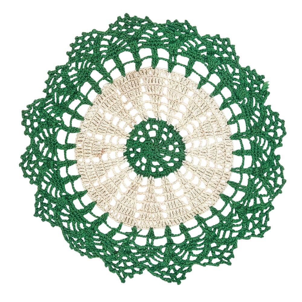 70s Crochet Doily Cottage 1970s Vintage